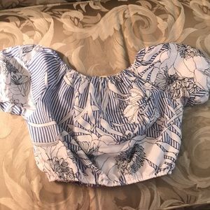 “Girl Evolution” summer midi blouse.